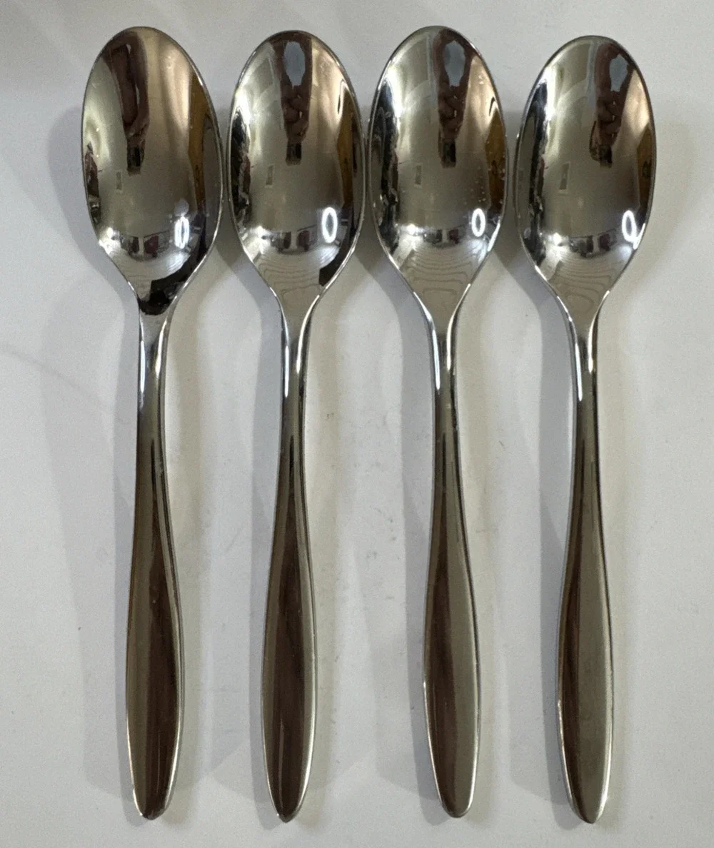 4 Gourmet Settings GS Rivoli Tablespoon Stainless 8.25” Glossy